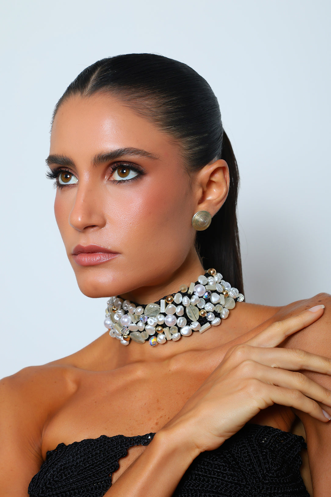 Choker Pérolas