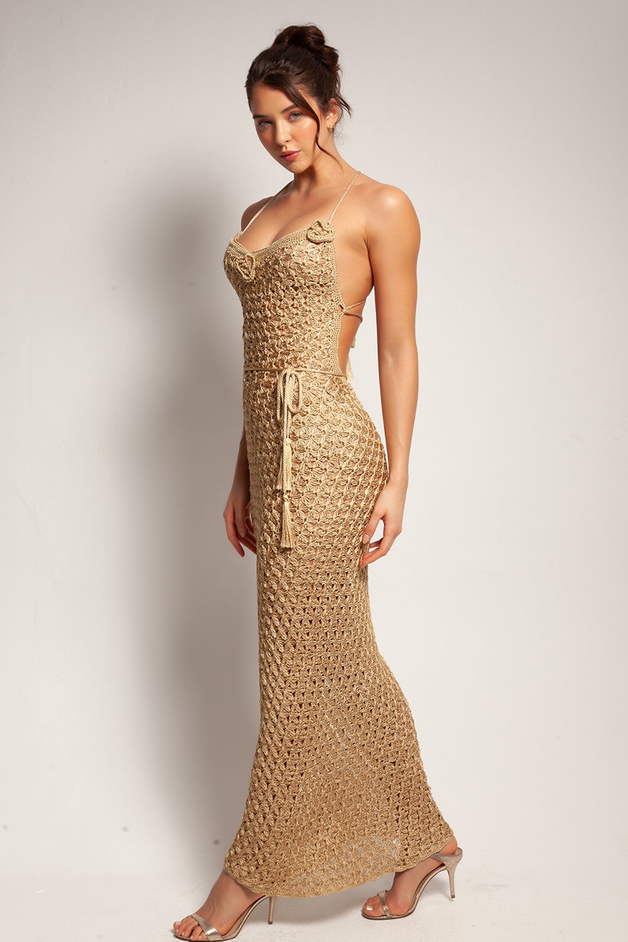 Vestido Blossom longo