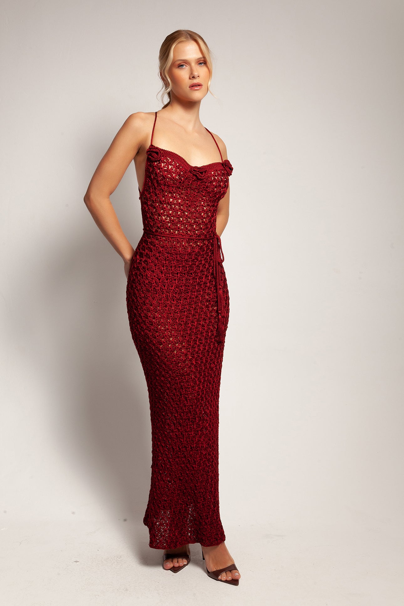 Vestido Blossom longo