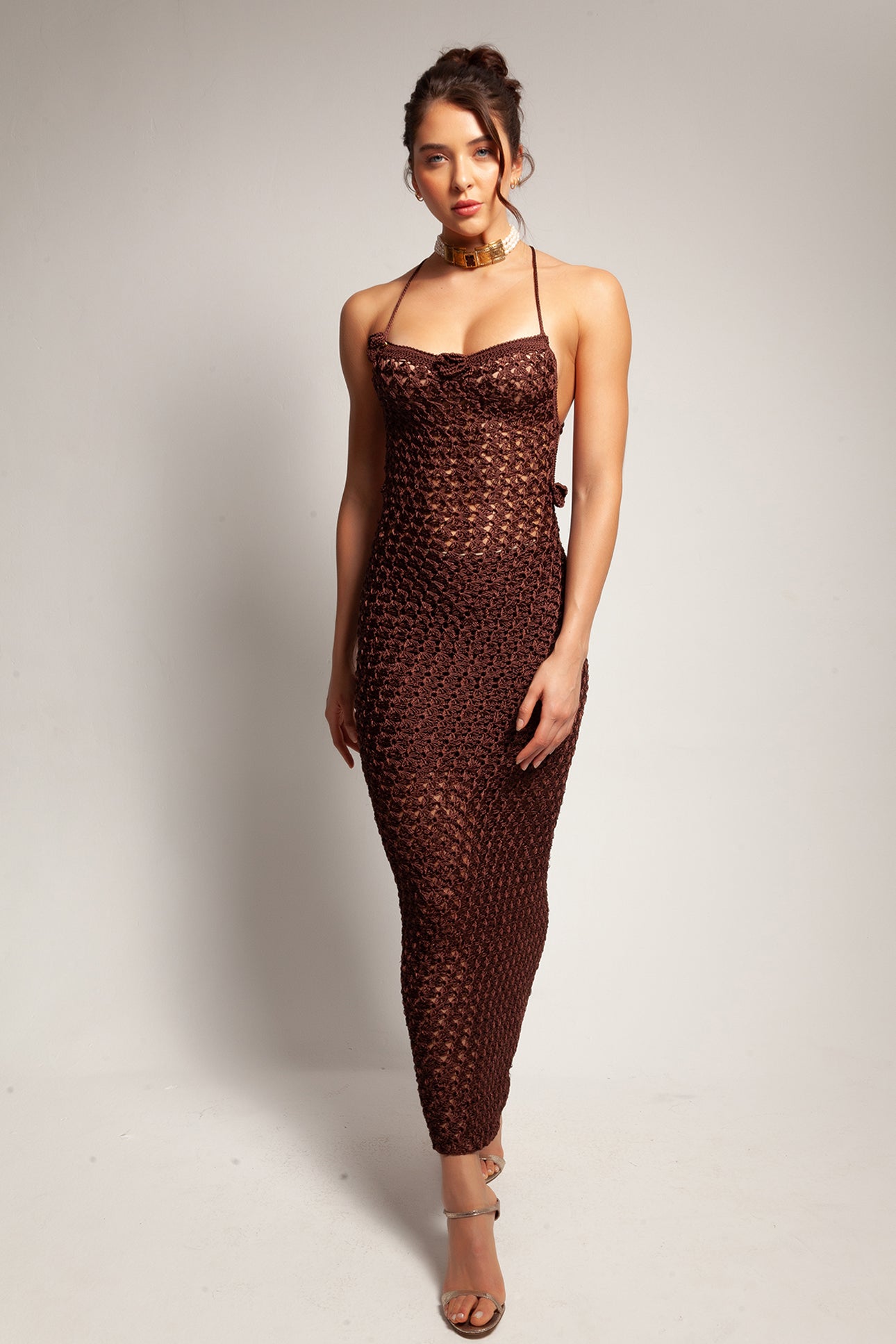 Vestido Blossom longo