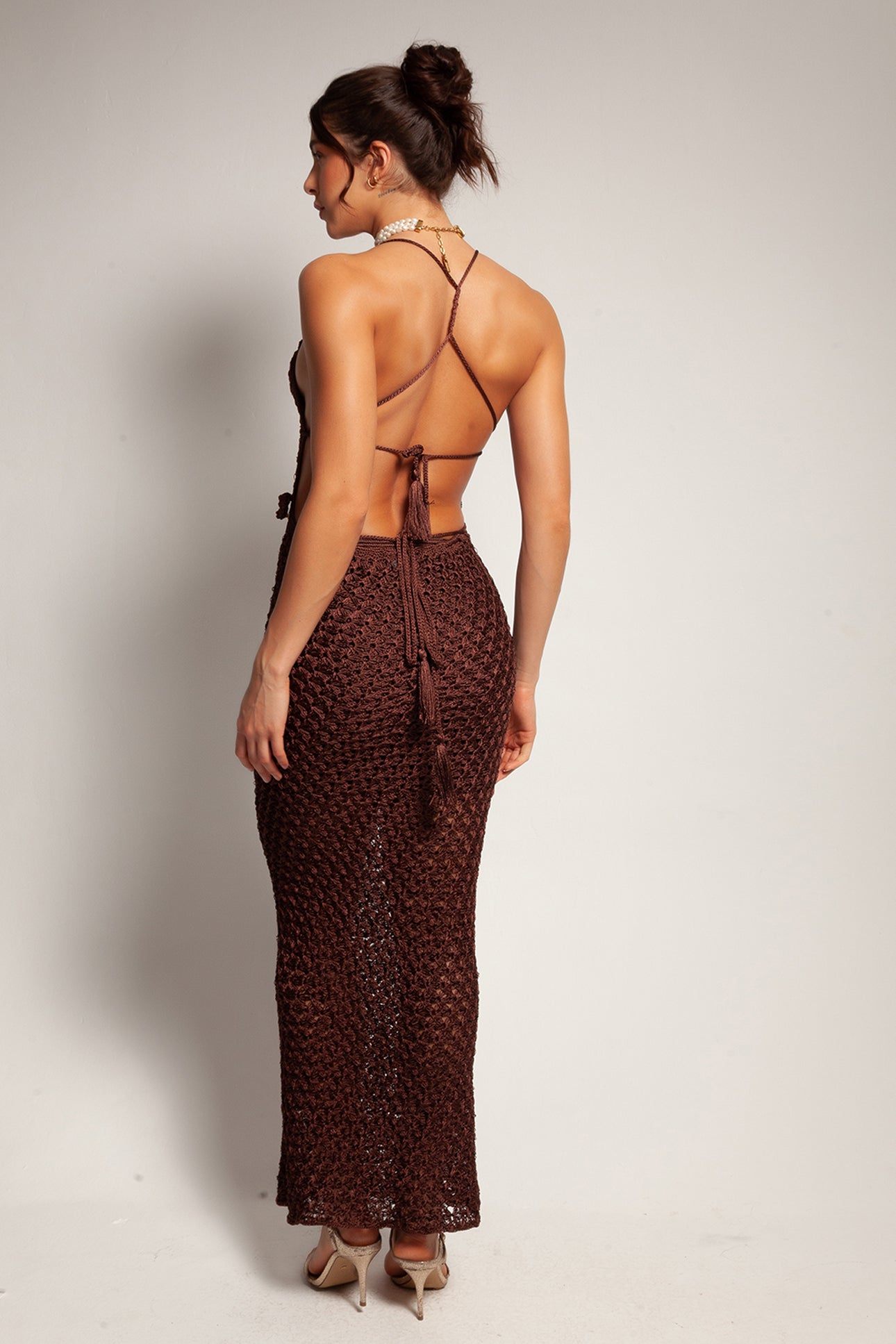 Vestido Blossom longo