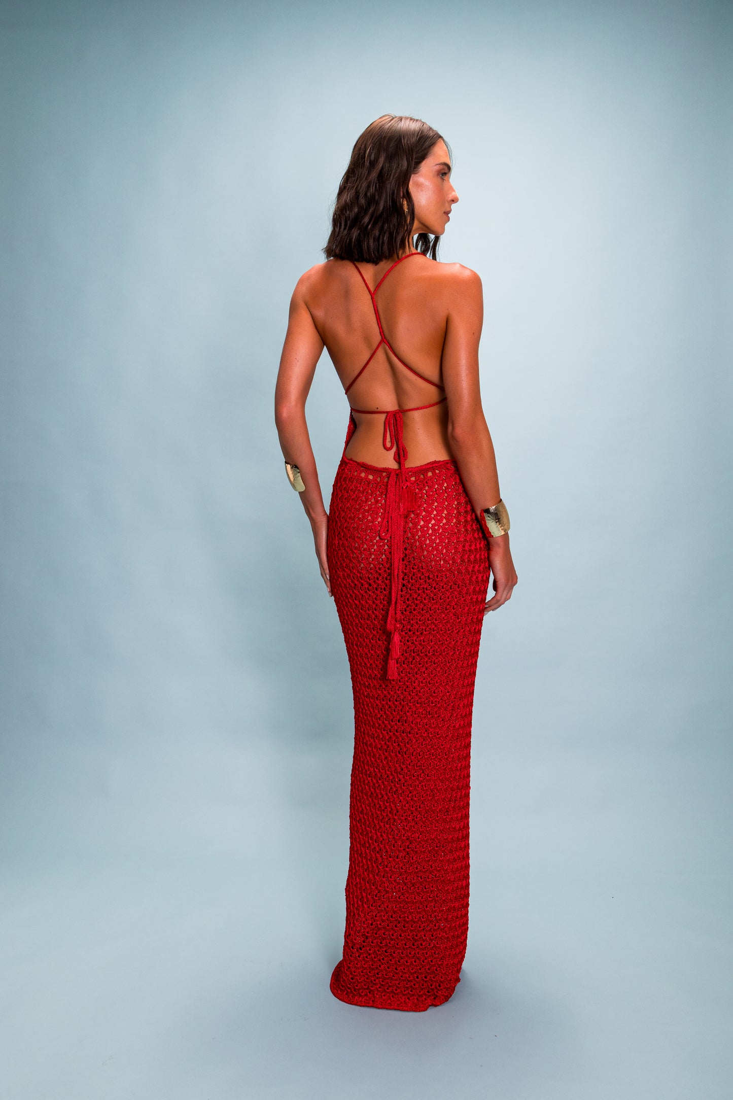 Vestido Blossom longo