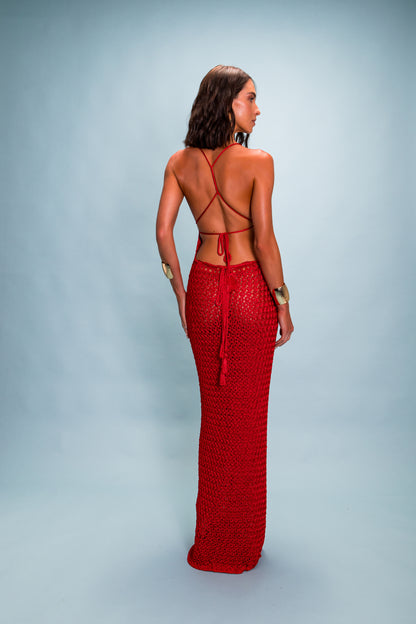 Vestido Blossom longo