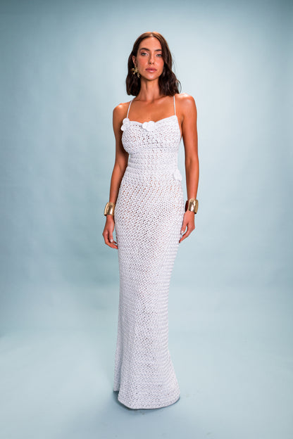 Vestido Blossom longo