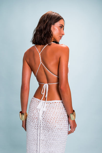 Vestido Blossom longo