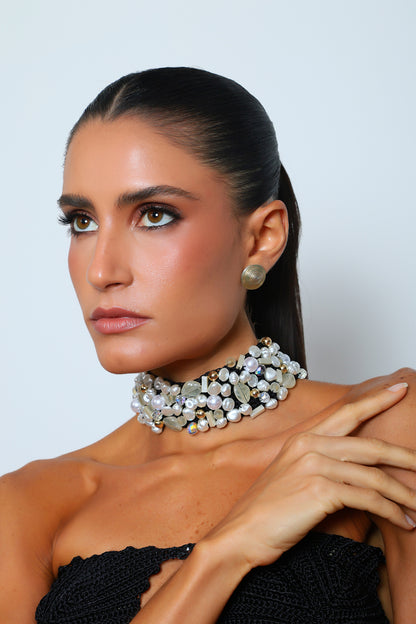 Choker Pérolas