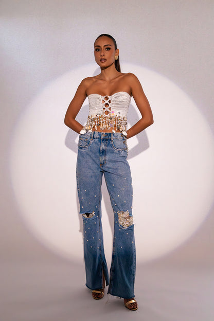 Calça Jeans Game