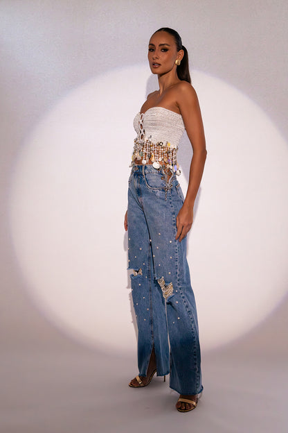 Calça Jeans Game