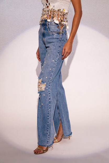 Calça Jeans Game