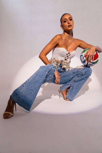 Calça Jeans Game