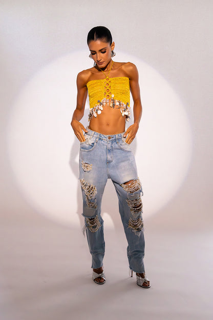 Calça Jeans Balls