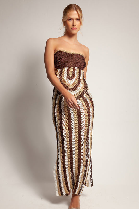 Vestido Demy longo