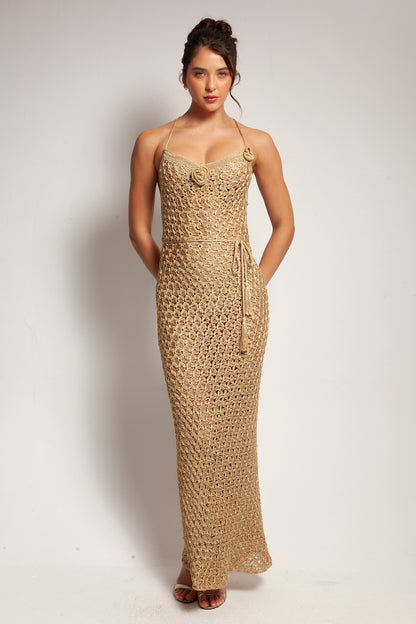 Vestido Blossom longo