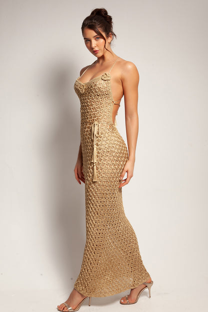 Vestido Blossom longo