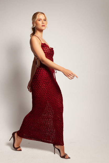 Vestido Blossom longo